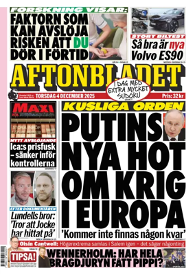 Cover of Aftonbladet