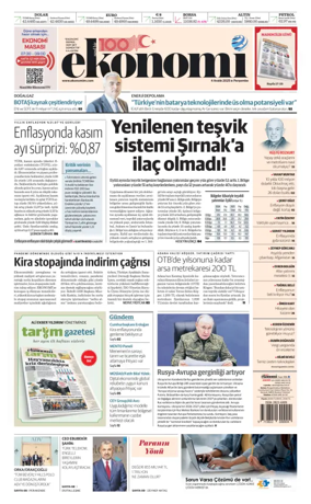 Cover of Dünya Gazetesi