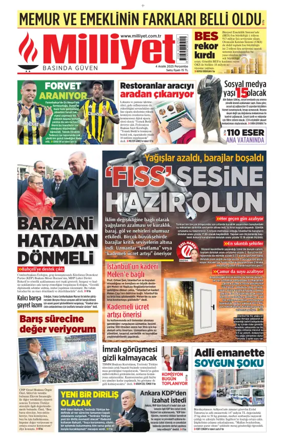 Cover of Milliyet