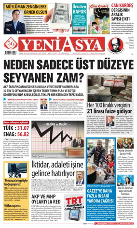Cover of Yeni Asya
