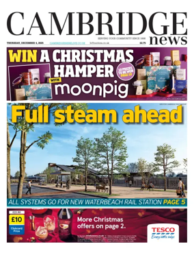 Cover of Cambridge News