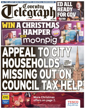 Cover of Coventry Telegraph