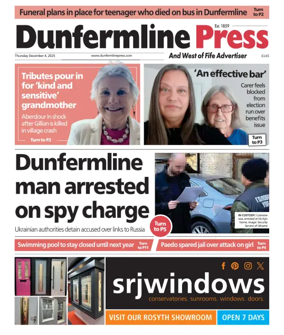 Cover of Dunfermline Press
