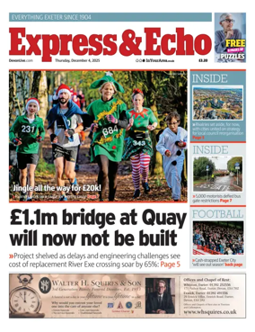 Cover of Express & Echo (City & East Devon Edition)
