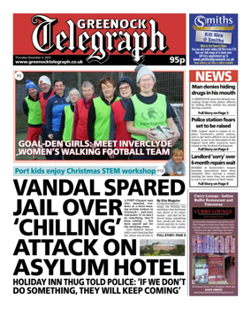 Cover of Greenock Telegraph