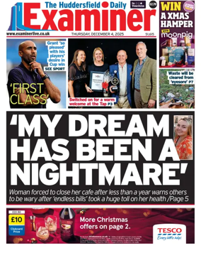 Cover of Huddersfield Daily Examiner