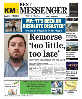 Cover of Kent Messenger Maidstone
