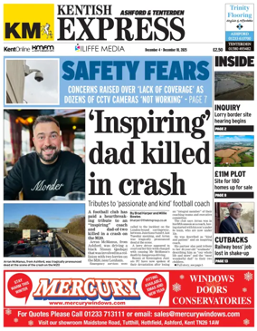 Cover of Kentish Express Ashford & District