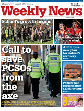 Cover of Runcorn & Widnes Weekly News