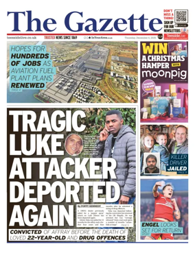 Cover of Teesside Evening Gazette