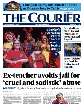 Cover of The Courier & Advertiser (Angus and The Mearns Edition)