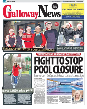 Cover of The Galloway News
