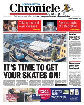 Cover of The Northampton Chronicle and Echo