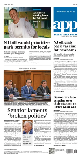 Cover of Asbury Park Press