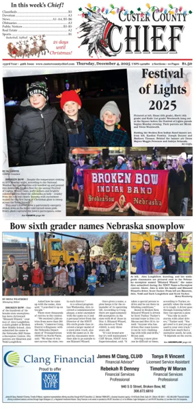 Cover of Custer County Chief