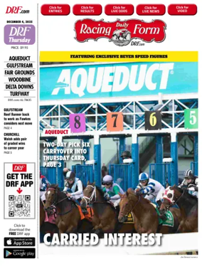 Cover of Daily Racing Form National Digital Edition