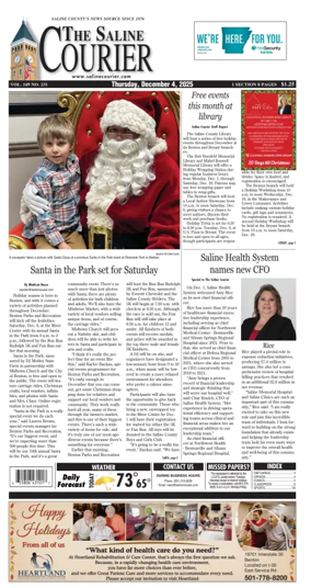 Cover of The Saline Courier