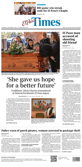 Cover of El Paso Times