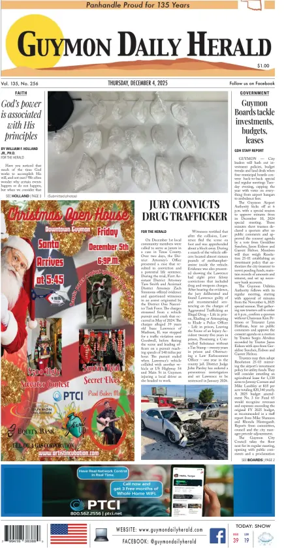 Cover of Guymon Daily Herald