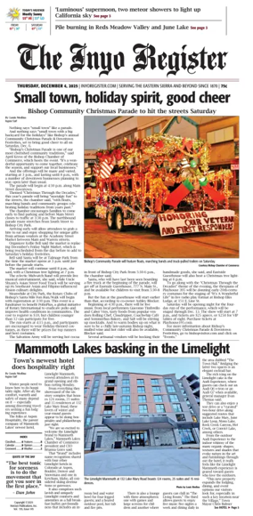 Cover of Inyo Register