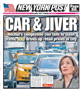 Cover of New York Post