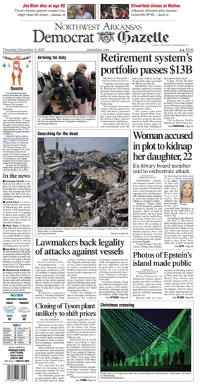 Cover of Northwest Arkansas Democrat-Gazette