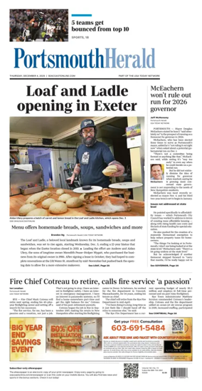 Cover of Portsmouth Herald