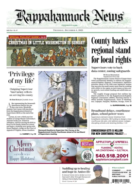 Cover of Rappahannock News