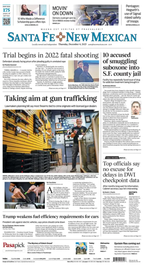 Cover of Santa Fe New Mexican