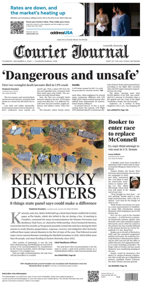 Cover of The Courier-Journal (Louisville)