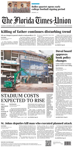 Cover of The Florida Times-Union