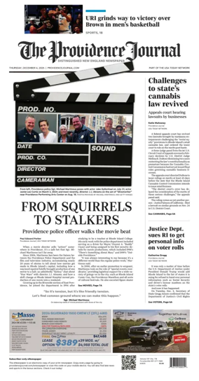 Cover of The Providence Journal