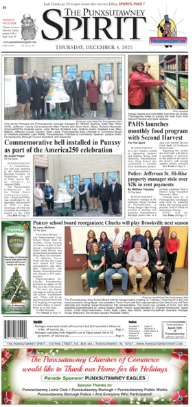 Cover of The Punxsutawney Spirit