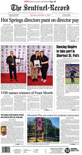 Cover of The Sentinel-Record