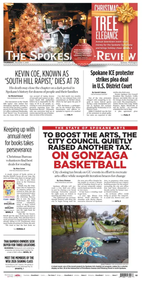 Cover of The Spokesman-Review (Spokane)