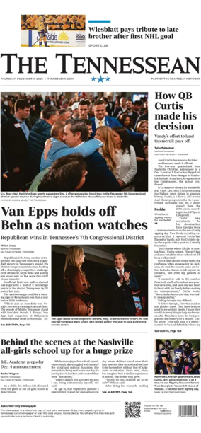 Cover of The Tennessean