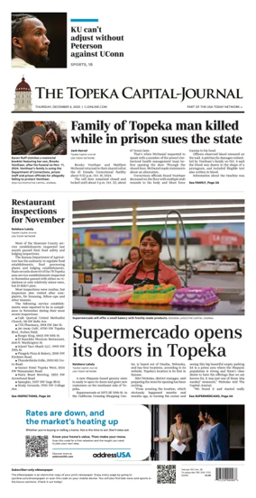 Cover of The Topeka Capital-Journal