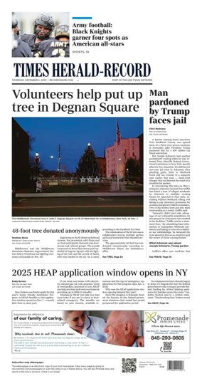 Cover of Times Herald-Record