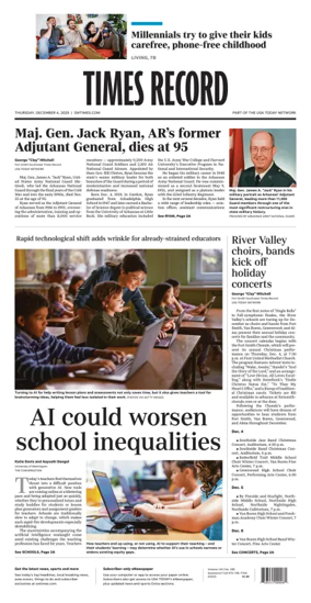 Cover of Times Record (Ft. Smith Southwest)