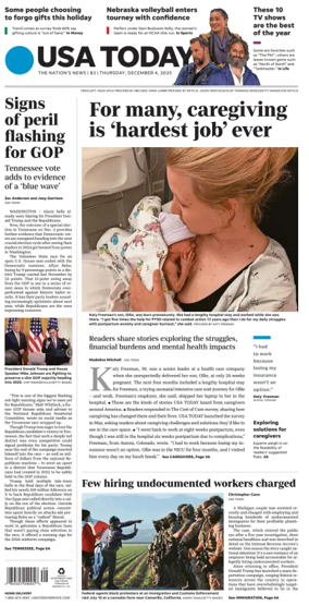 Cover of USA TODAY US Edition