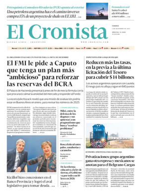 Cover of El Cronista comercial