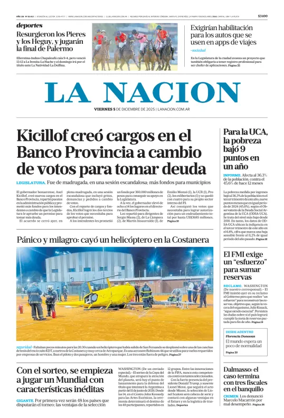 Cover of La Nacion