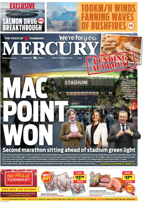 Cover of Mercury (Hobart)