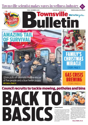 Cover of Townsville Bulletin