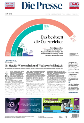 Cover of Die Presse