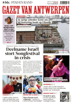 Cover of Gazet van Antwerpen Metropool Stad