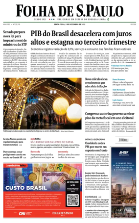 Cover of Folha De S.Paulo