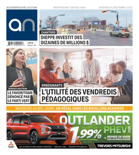 Cover of Acadie Nouvelle