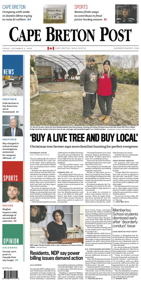 Cover of Cape Breton Post