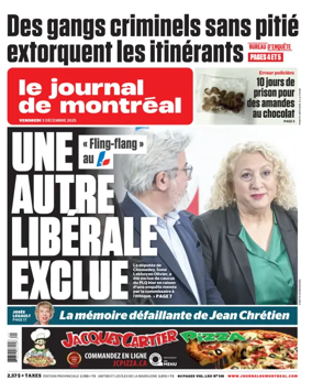 Cover of Le Journal de Montreal